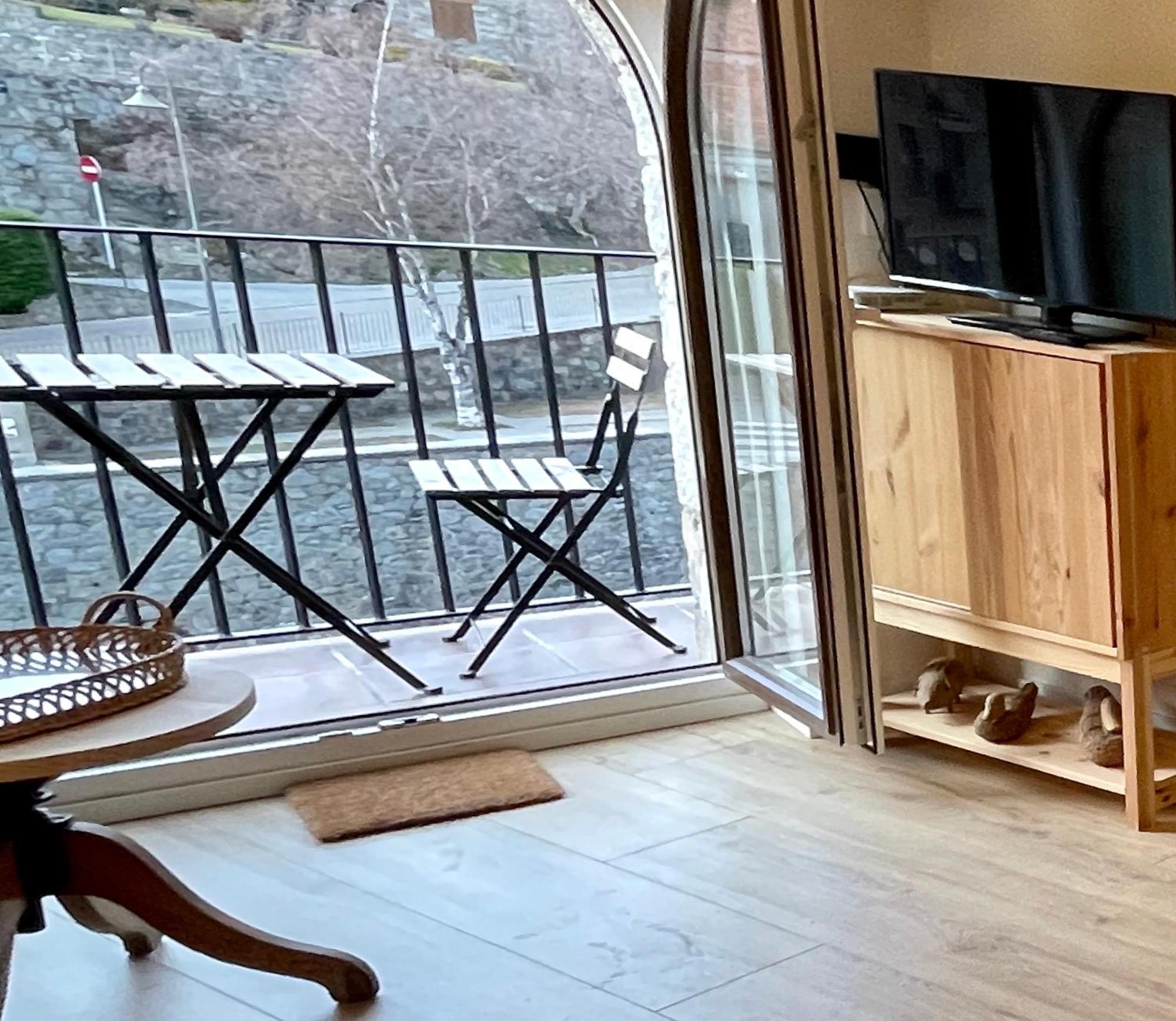 Apartamento Colgante Al Rio Con Vistas Al Puente Camprodon Eksteriør billede